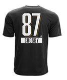SIDNEY CROSBY PITTSBURGH PENGUINS LEVELWEAR MEN'S  NAME & NUMBER T SHIRT - Sidney-Crosby-Pittsburgh-Penguins-Levelwear-Mens-Icing-Name-and-Number-T-Shirt-Back-min