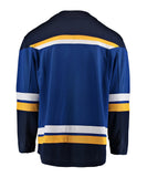 FANATICS ST. LOUIS BLUES MENS HOME BREAKAWAY JERSEY - St-Louis-Blues-Fanatics-Home-Jersey-Back