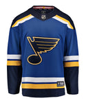 FANATICS ST. LOUIS BLUES MENS HOME BREAKAWAY JERSEY - St-Louis-Blues-Fanatics-Home-Jersey-Front