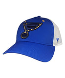 FANATICS ST. LOUIS BLUES MEN'S PRIMARY LOGO HAT - St-Louis-Blues-Fanatics-Primary-Logo-Cap-Side