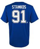 STEVEN STAMKOS TAMPA BAY LIGHTNING JUNIOR PLAYER T SHIRT - Steven-Stamkos-Tampa-Bay-Lightning-Player-T-Shirt-Back-min
