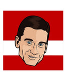 TED LINDSAY DETROIT RED WINGS SOCKEY HALL OF FAME SOCKS - TED-LINDSAY-DETROIT-RED-WINGS-SOCKEY-HALL-OF-FAME-SOCKS-2
