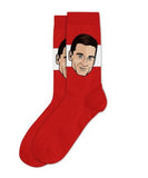 TED LINDSAY DETROIT RED WINGS SOCKEY HALL OF FAME SOCKS - TED-LINDSAY-DETROIT-RED-WINGS-SOCKEY-HALL-OF-FAME-SOCKS
