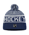 TORONTO MAPLE LEAFS FANATICS MEN'S RINKSIDE GOALIE CUFFED KNIT TOQUE - TORONTO-MAPLE-LEAFS-FANATICS-MEN_S-RINKSIDE-GOALIE-CUFFED-KNIT-TOQUE-BACK