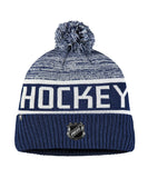 TORONTO MAPLE LEAFS FANATICS MEN'S RINKSIDE GOALIE CUFFED KNIT TOQUE - TORONTO-MAPLE-LEAFS-FANATICS-MEN_S-RINKSIDE-GOALIE-CUFFED-KNIT-TOQUE-BACK