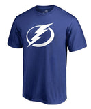 TAMPA BAY LIGHTNING FANATICS MEN'S PRIMARY LOGO T SHIRT - Tampa-Bay-Lightning-Fanatics-Mens-Primary-Logo-T-Shirt-Front-min