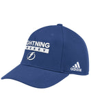 TAMPA BAY LIGHTNING ADIDAS OFFICIAL 2018 NHL PLAYOFFS CAP - Tampa-Bay-Lightning-Playoff-Hat-Front