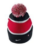 NIKE TEAM CANADA 2018 OLYMPICS SR POM BEANIE - BLACK - Team-Canada-Mens-Olympic-Pom-Beanie-Black-BAck-min