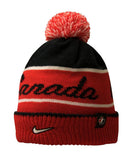 NIKE TEAM CANADA 2018 OLYMPICS SR SCRIPT BEANIE - Team-Canada-Mens-Olympic-Script-Beanie-Back-min