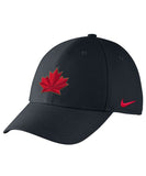 NIKE TEAM CANADA 2018 OLYMPICS SR SWOOSH FLEX CAP - BLACK - Team-Canada-Mens-Olympic-Swoosh-Flex-Hat-Black-Front-min