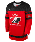 NIKE TEAM CANADA TWILL HOCKEY RED SR JERSEY - Team-Canada-Nike-Red-Hockey-Jersey-Front