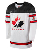 NIKE TEAM CANADA TWILL HOCKEY WHITE SR JERSEY - Team-Canada-Nike-White-Hockey-Jersey-Front