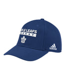 TORONTO MAPLE LEAFS ADIDAS OFFICIAL 2018 STANLEY CUP PLAYOFFS CAP - Toronto-Maple-Leafs-Adidas-Playoff-Cap-2018-Side-1