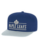 TORONTO MAPLE LEAFS CCM FLAT BRIM SNAPBACK HAT - Toronto-Maple-Leafs-Adidas-Sr-Flat-Brim-Snap-Back-Hat-Front