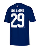 WILLIAM NYLANDER TORONTO MAPLE LEAFS ADIDAS MEN'S AUTHENTIC JERSEY T SHIRT - Toronto-Maple-Leafs-Adidas-William-Nylander-Mens-Authentic-Jersey-T-Shirt-Back