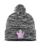 TORONTO MAPLE LEAFS FANATICS MEN'S HOCKEY FIGHTS CANCER 2018 CUFFED KNIT TOQUE - Toronto-Maple-Leafs-Fanatics-Hockey-Fights-Cancer-2018-Toque-Front