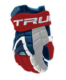 TRUE XC5 SR HOCKEY GLOVES - True-XC5-Hockey-Glove-Blue-Red-White