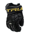 TRUE XC7 PRO Z-PALM SR HOCKEY GLOVES - True-XC7-Pro-Hockey-Gloves-Black-Gold