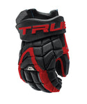 TRUE XC7 PRO Z-PALM SR HOCKEY GLOVES - True-XC7-Pro-Hockey-Gloves-Black-Red