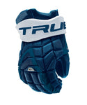 TRUE XC7 PRO Z-PALM SR HOCKEY GLOVES - True-XC7-Pro-Hockey-Gloves-Blue-White