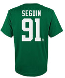 TYLER SEGUIN DALLAS STARS JUNIOR PLAYER T SHIRT - Tyler-Seguin-Dallas-Stars-Player-T-Shirt-Back-min