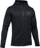 UNDER ARMOUR AF FULL ZIP HOODIE BLACK - Under-Armour-AF-Full-Zip_Hoodie-Black-Front