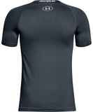 UNDER ARMOUR BOYS ARMOUR SHORT SLEEVE T SHIRT - GREY - Under-Armour-Boys-Armour-Short-Sleeve-T-Shirt-Grey-Back