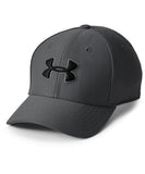 UNDER ARMOUR BOY'S BLITZING 3.0 CAP - GREY - Under-Armour-Boys-Blitzing-3.0-Cap-Grey-Front-178071