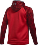 UNDER ARMOUR KID'S AF BIG LOGO PRINTED HOODIE - RED - Under-Armour-Kids-AF-Big-Logo-Printed-Hoodie-Red-2