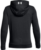 UNDER ARMOUR KID'S COTTON FRENCH TERRY HOODIE - BLACK - Under-Armour-Kids-Cotton-French-Terry-Hoodie-Black-Back-178301-min