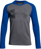 UNDER ARMOUR KID'S COTTON KNIT HOODIE - GREY - Under-Armour-Kids-Cotton-Knit-Hoodie-Grey-Front-178293-min