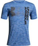 UNDER ARMOUR KID'S CROSSFADE T SHIRT - BLUE - Under-Armour-Kids-Crossfade-t-Shirt-Blue-Front-178137-min