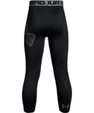 UNDER ARMOUR KID'S LOGO COMPRESSION LEGGINGS - BLACK - Under-Armour-Kids-Logo-Compression-Leggings-Black-Back-178413-min
