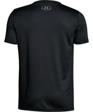 UNDER ARMOUR KID'S TECH BIG LOGO SOLID T SHIRT - BLACK - Under-Armour-Kids-Tech-Big-Logo-Solid-T-Shirt-Black-Back-178113-min
