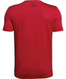 UNDER ARMOUR KID'S TECH BIG LOGO SOLID T SHIRT - RED - Under-Armour-Kids-Tech-Big-Logo-Solid-T-Shirt-Red-Back-178121-min