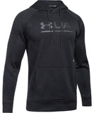 UNDER ARMOUR MEN'S AF TONAL TWIST PO HOODIE - BLACK - Under-Armour-Mens-AF-Tonal-Twist-PO-Hoodie-Black-1