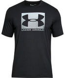 UNDER ARMOUR MEN'S BOXED SPORTSTYLE T SHIRT - BLACK - Under-Armour-Mens-Boxed-Sportstyle-T-Shirt-Black-Front-178189-min