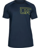 UNDER ARMOUR MEN'S MK1 GRAPHIC T SHIRT - NAVY - Under-Armour-Mens-MK1-Graphic-T-Shirt-Navy-Front-178234-min
