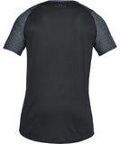 UNDER ARMOUR MEN'S MK1 T SHIRT - BLACK - Under-Armour-Mens-MK1-T-Shirt-Black-Back-178219-min