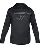 UNDER ARMOUR MEN'S MK1 TERRY GRAPHIC HOODIE - BLACK - Under-Armour-Mens-MK1-Terry-Graphic-Hoodie-Black-Front-178366-min