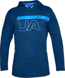 UNDER ARMOUR MEN'S MK1 TERRY GRAPHIC HOODIE - BLUE - Under-Armour-Mens-MK1-Terry-Graphic-Hoodie-Blue-Front-178380-min