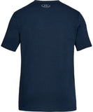 UNDER ARMOUR MEN'S PHASE WORDMARK T SHIRT - NAVY - Under-Armour-Mens-Phase-Wordmark-T-Shirt-Navy-Back-178249-min