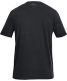 UNDER ARMOUR MEN'S Q2 BRANDED LEFT CHEST T SHIRT - BLACK - Under-Armour-Mens-Q2-Branded-Left-Chest-T-Shirt-Black-Back-1310967-001-min