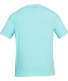 UNDER ARMOUR MEN'S Q2 BRANDED LEFT CHEST T SHIRT - BLUE - Under-Armour-Mens-Q2-Branded-Left-Chest-T-Shirt-Blue-Back-1310967-425-min