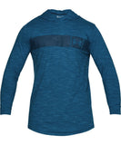 UNDER ARMOUR MEN'S SPORTSTYLE CORE HOODIE - BLUE - Under-Armour-Mens-Sportstyle-Core-Hoodie-Blue-Front-178395-min