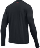 UNDER ARMOUR MEN'S SPORTSTYLE LOGO LONG SLEEVE SHIRT - BLACK - Under-Armour-Mens-Sportstyle-Logo-Long-Sleeve-Shirt-Black-1