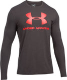 UNDER ARMOUR MEN'S SPORTSTYLE LOGO LONG SLEEVE SHIRT - GREY - Under-Armour-Mens-Sportstyle-Logo-Long-Sleeve-Shirt-Grey-2