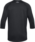 UNDER ARMOUR MEN'S TECH POWER SLEEVE SHIRT - BLACK - Under-Armour-Mens-Tech-Power-Sleeve-Shirt-Back-178341