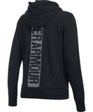 UNDER ARMOUR WOMEN'S FAVORITE FLEECE FULL ZIP HOODIE - BLACK - Under-Armour-Womens-Favourite-Fleece-Full-Zip_Hoodie-Black-2