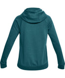 UNDER ARMOUR WOMEN'S FAVOURITE FLEECE GRAPHIC HOODIE - GREEN - Under-Armour-Womens-Favourite-Fleece-Graphic-Hoodie-Green-Back-178337-min